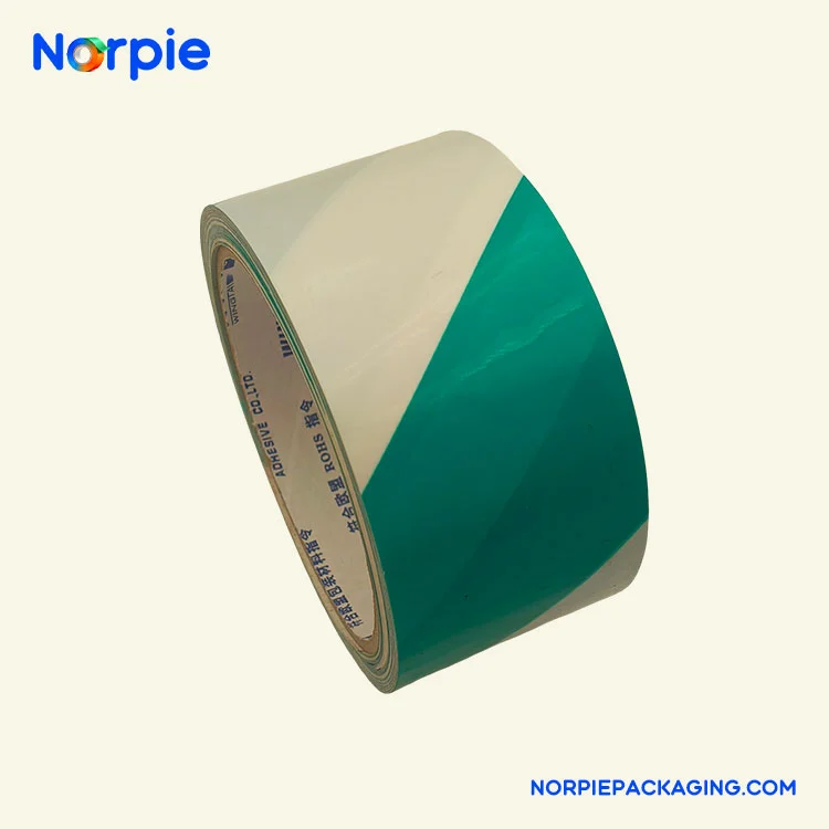 Zeleno-bel opozorilni trak